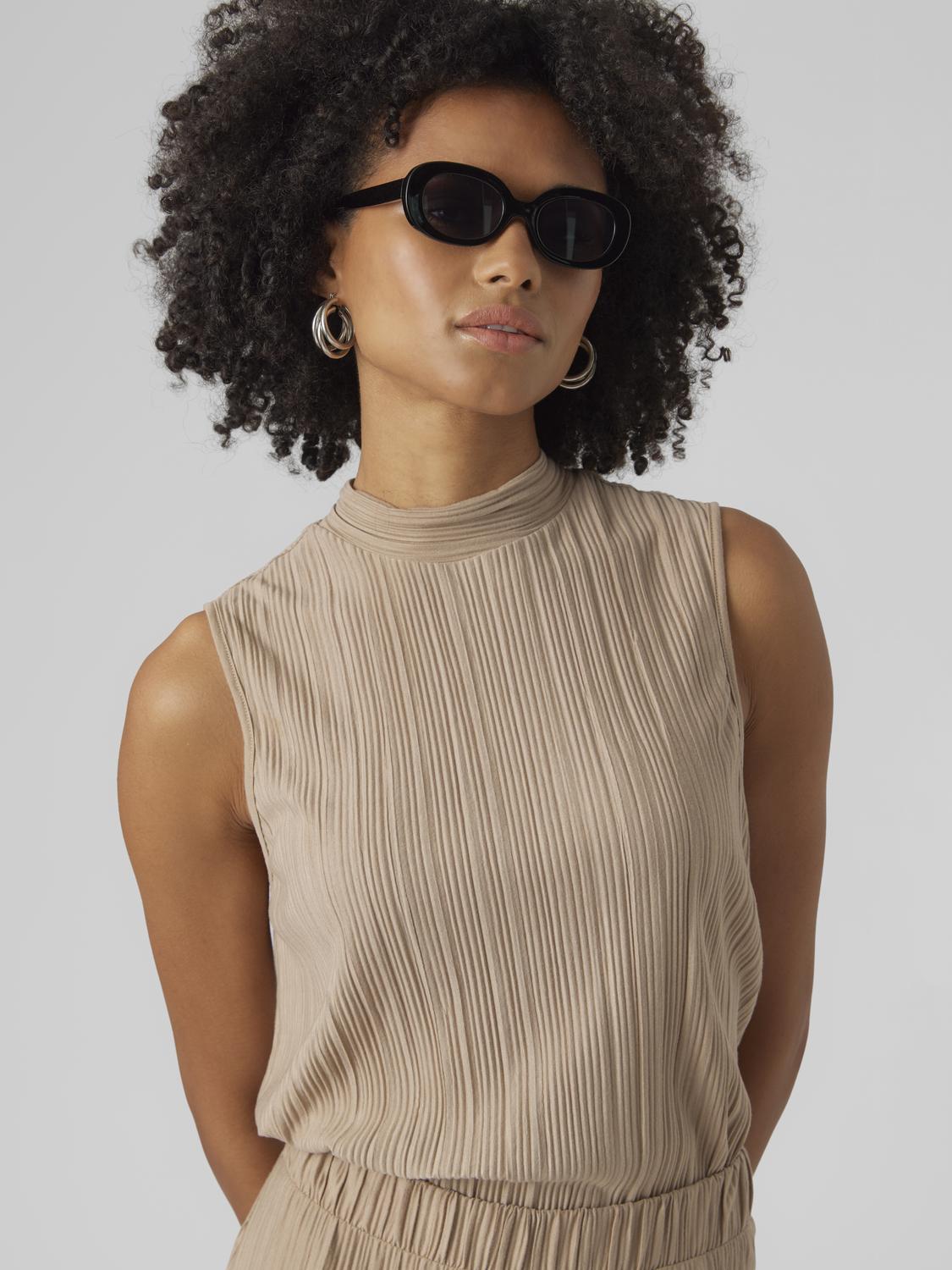 VMCIRA Top - Silver Mink - VERO MODA & VILA Bergvik